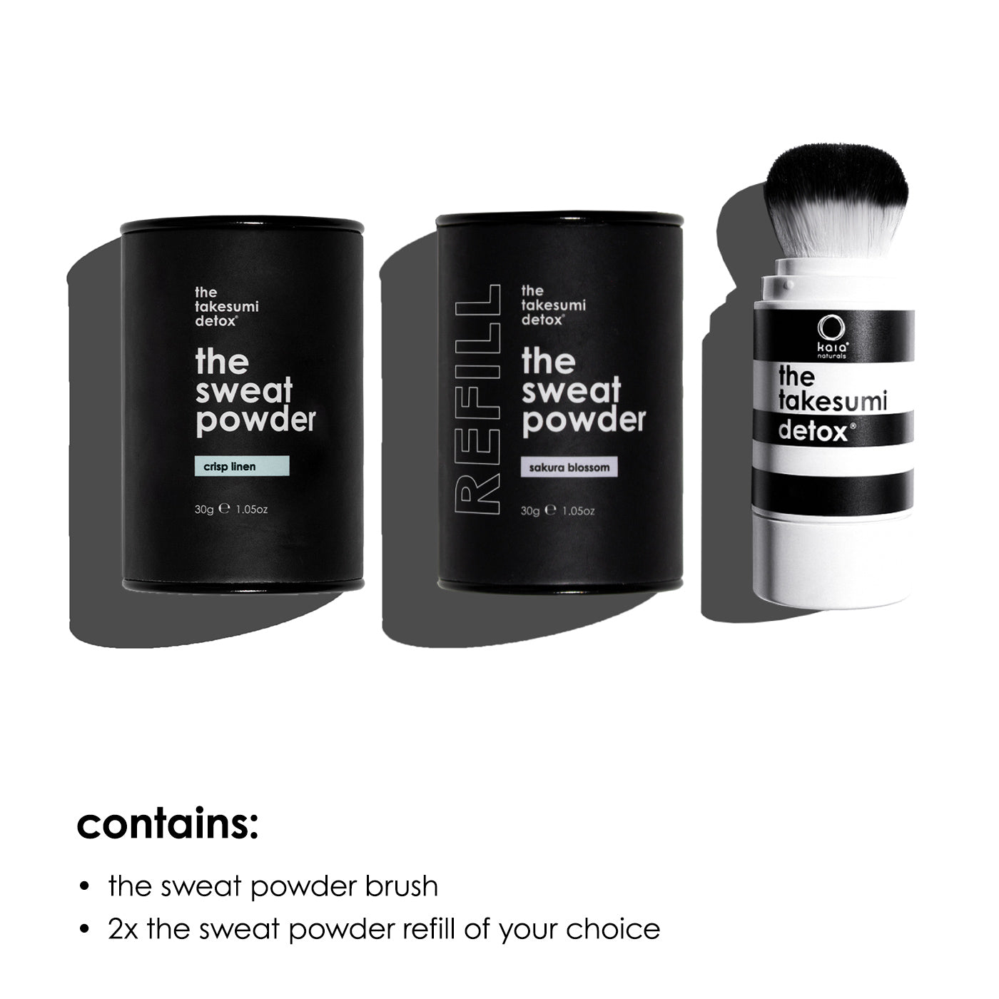 THE SWEAT POWDER REFILL SET BUNDLE