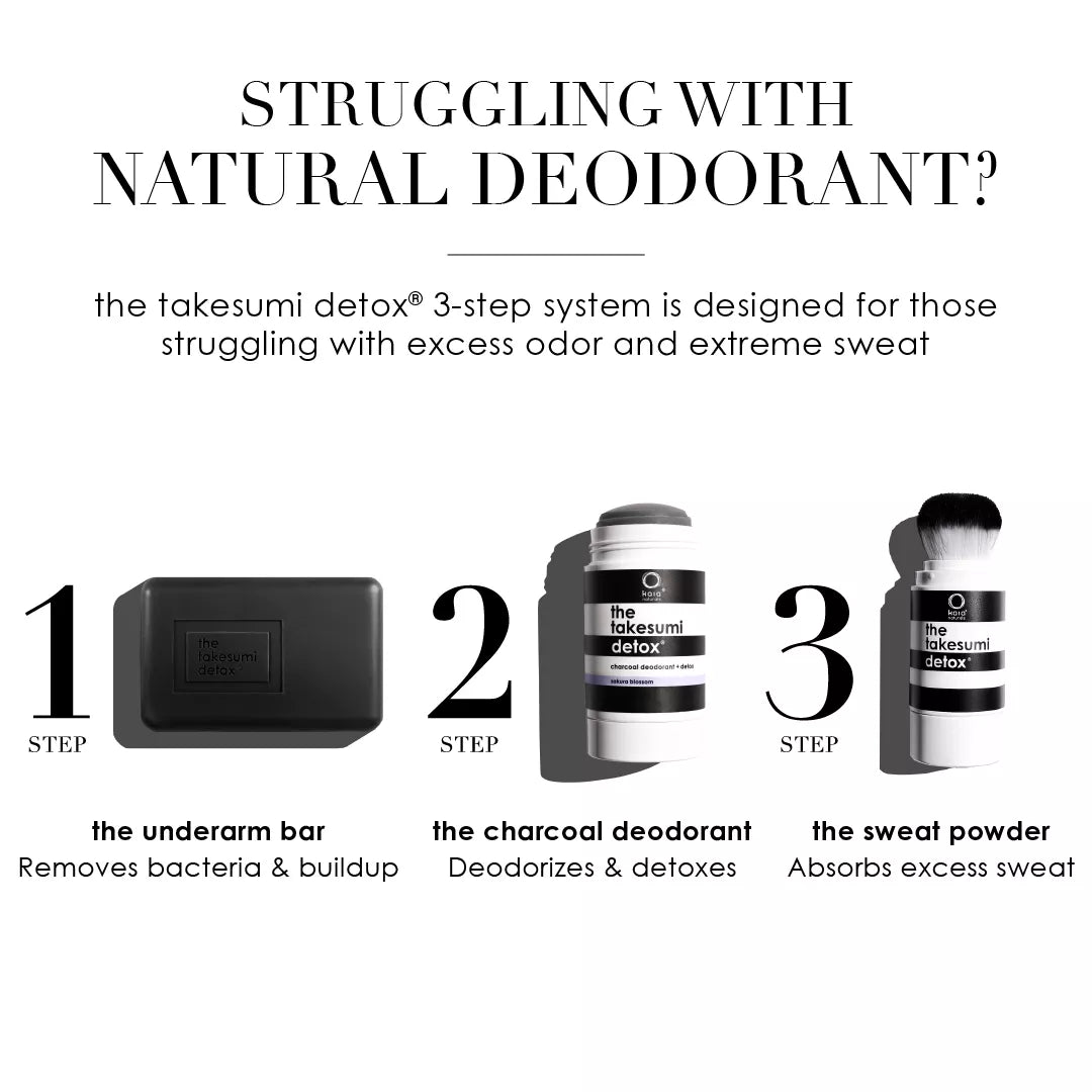 THE TAKESUMI DETOX CHARCOAL DEODORANT