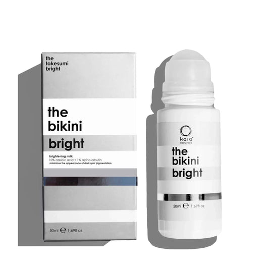 Kaia Naturals Bikini Bright azelaic acid treatment for bikini line dark spots ingrown hairs