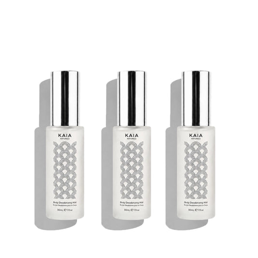 Kaia Naturals Body Refresh Scent Trio all three scents in travel size 30ml