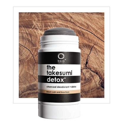 Kaia Naturals Black Oak and Bourbon Charcoal Deodorant Nylon Best Natural Deodorant 2018 aluminum-free