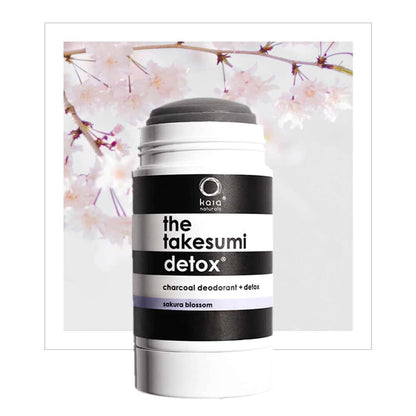 Kaia Naturals Sakura Blossom Charcoal Deodorant aluminum-free baking soda-free for body odor