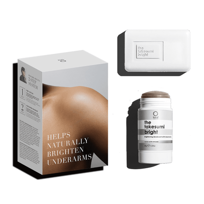 Kaia Naturals Underarm Brightening Kit brightening bar and brightening deodorant value set