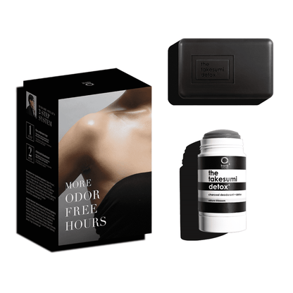 Kaia Naturals Underarm Detox Kit underarm bar and charcoal deodorant value set