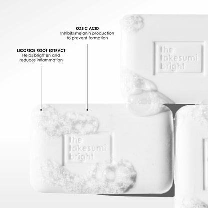 THE TAKESUMI BRIGHT KOJIC ACID BRIGHTENING BODY BAR