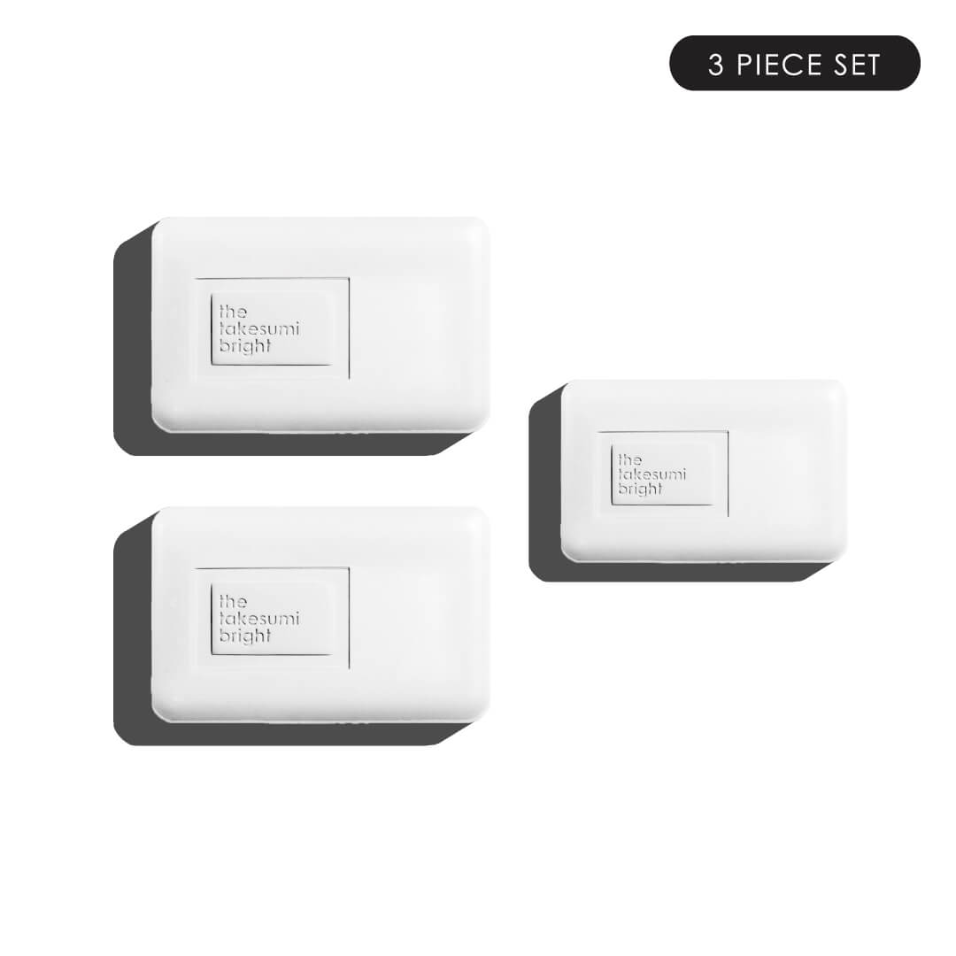 THE KOJIC ACID BRIGHTENING BAR VALUE SET (2 x 5OZ BRIGHTENING BAR + 2.4OZ BRIGHTENING BAR)