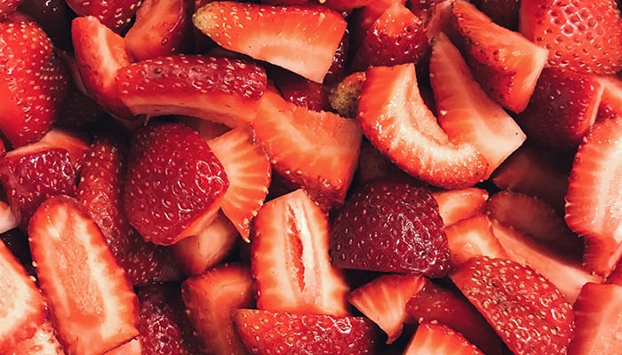 strawberries to whiten teeth - kaia naturals