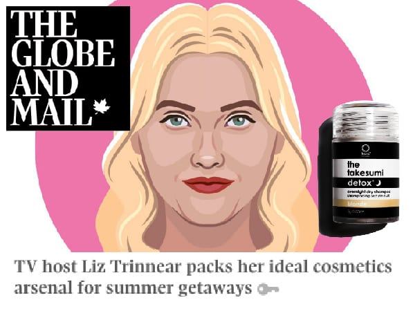 The Globe and Mail - TV host Liz Trinnear packs her ideal cosmetics arsenal for summer